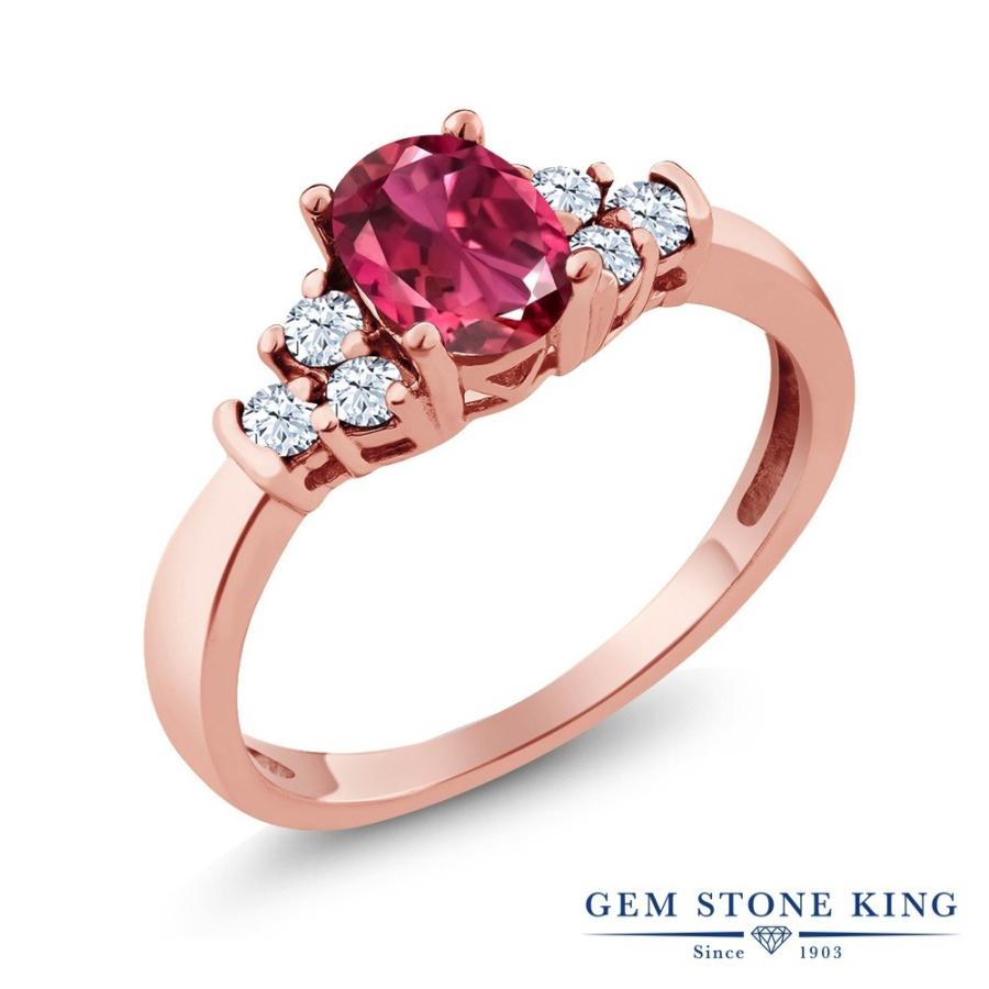 天然 ピンクトルマリン リング レディース 指輪 ピンクゴールド 加工 天然石 10月 誕生石 お守り 誕生日プレゼント 女性 ブランド