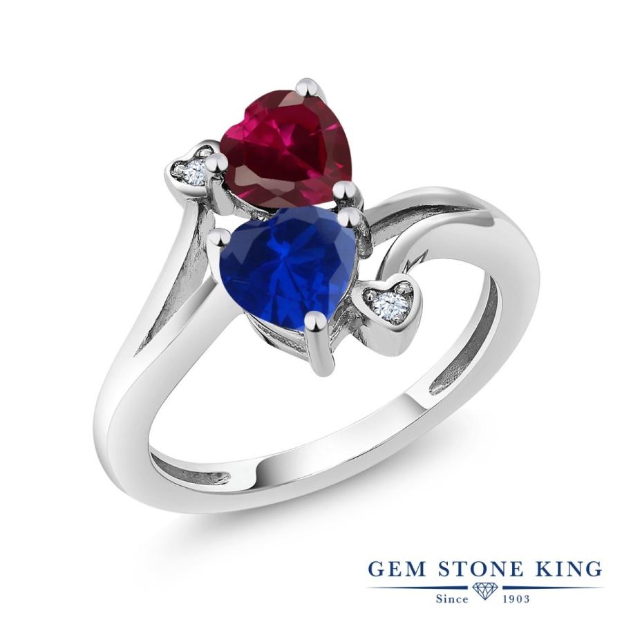 シンセティック ルビー リング レディース 指輪 7月 誕生石 お守り 誕生日プレゼント 女性 ブランド