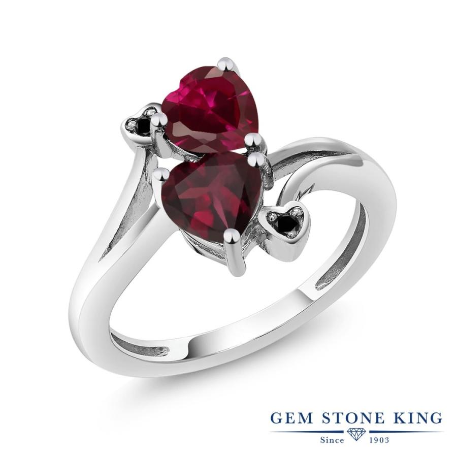 シンセティック ルビー リング レディース 指輪 7月 誕生石 お守り 誕生日プレゼント 女性 ブランド