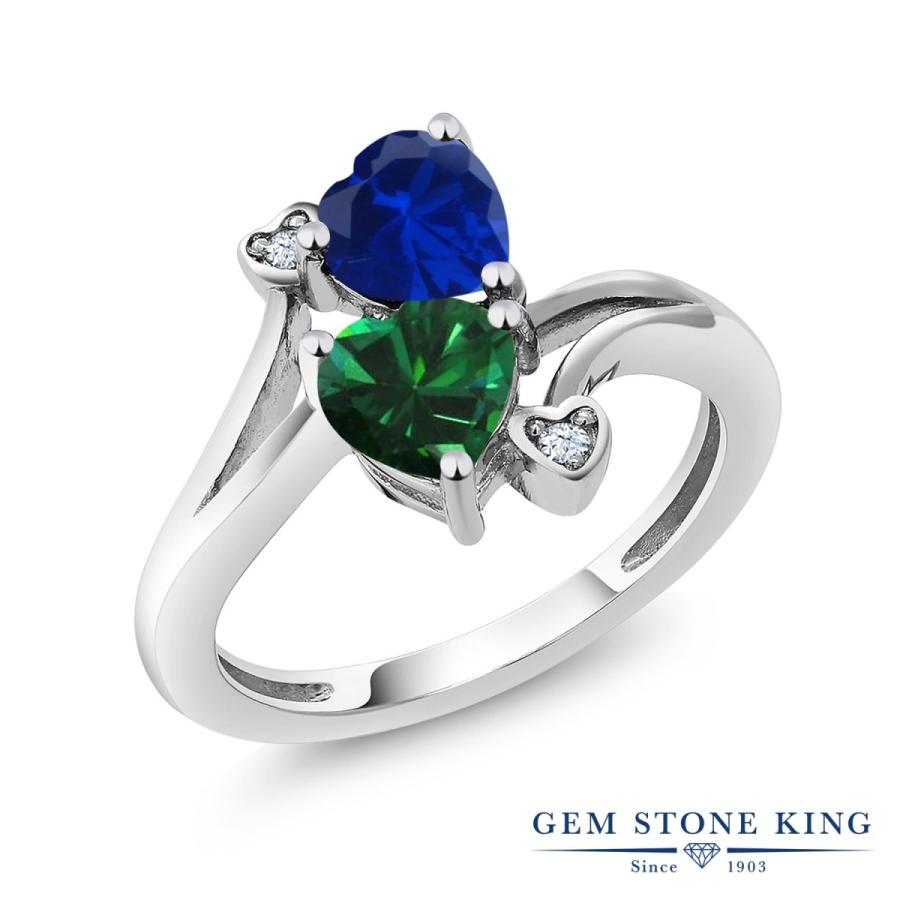 シンセティック サファイア リング レディース 指輪 9月 誕生石 お守り 誕生日プレゼント 女性 ブランド