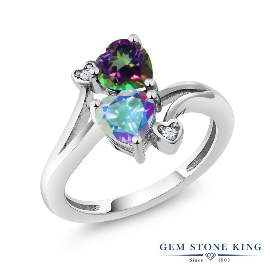 天然 ミスティック トパーズ リング レディース 指輪 天然石 お守り ブランド