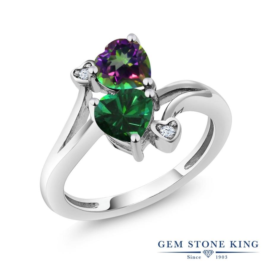 天然 ミスティック トパーズ リング レディース 指輪 天然石 お守り ブランド