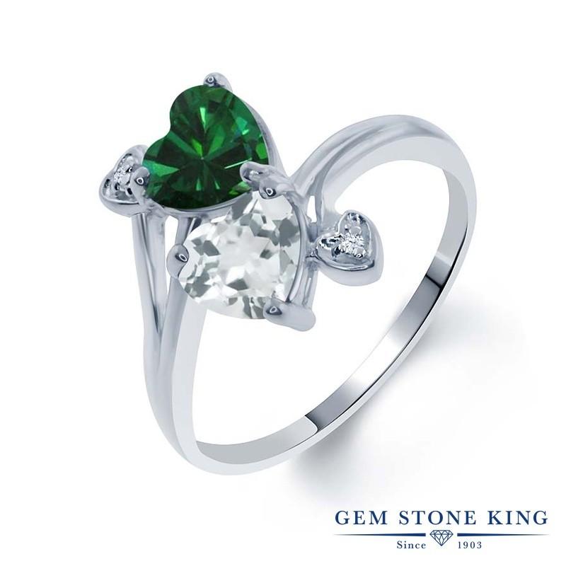 ナノ エメラルド リング レディース 指輪 ブランド