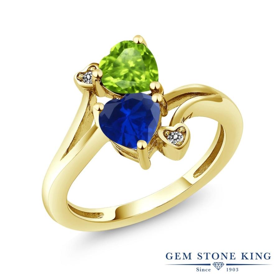 天然 ペリドット リング レディース 指輪 イエローゴールド 加工 天然石 8月 誕生石 お守り 誕生日プレゼント 女性 ブランド