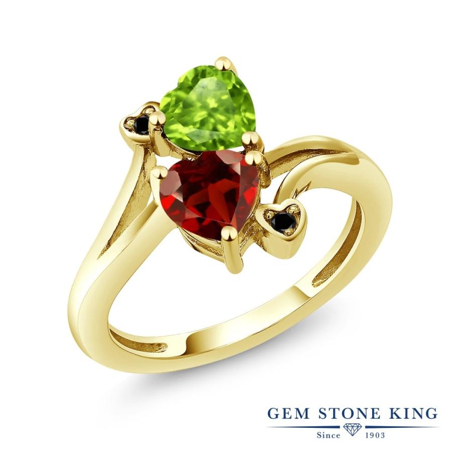 天然 ペリドット リング レディース 指輪 イエローゴールド 加工 天然石 8月 誕生石 お守り 誕生日プレゼント 女性 ブランド