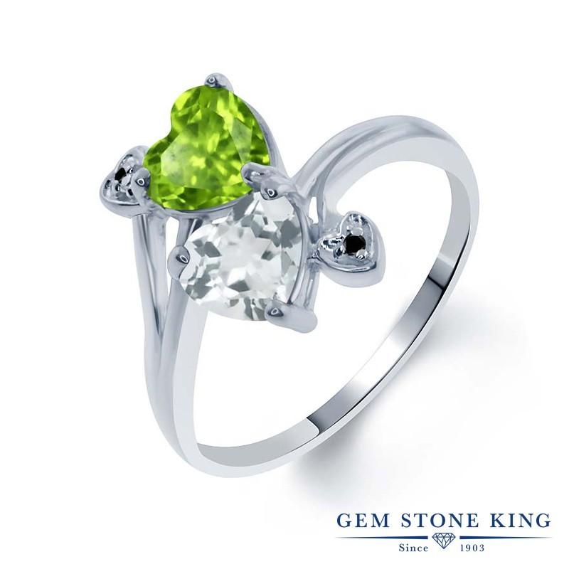 天然 ペリドット リング レディース 指輪 天然石 8月 誕生石 お守り 誕生日プレゼント 女性 ブランド