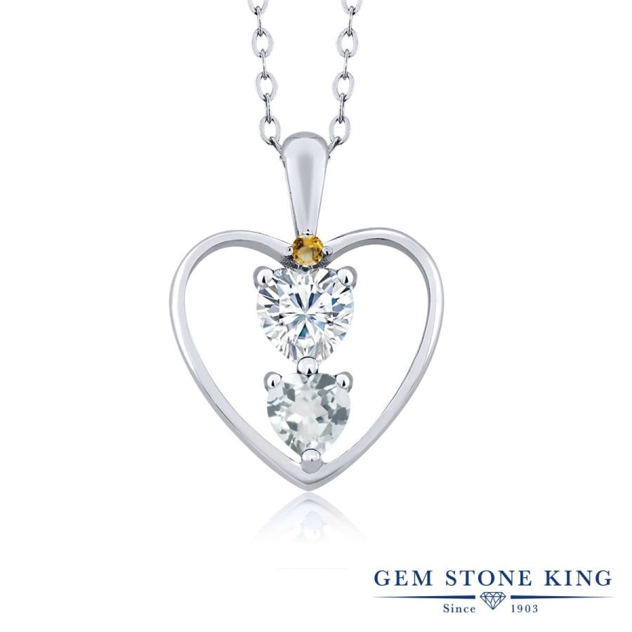 Forever Brilliant モアサナイト ネックレス レディース プレゼント 女性 誕生日 Meg 0148 Hs Cms Fb Aq Sbl Ci Y Ss Gem Stone King 通販 Yahoo ショッピング