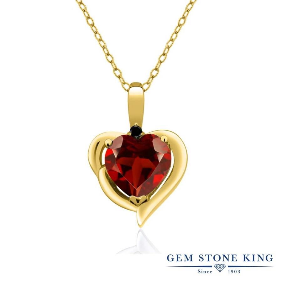 天然 ガーネット ネックレス レディース イエローゴールド 加工 天然石 1月 誕生石 お守り 誕生日プレゼント 女性 ブランド