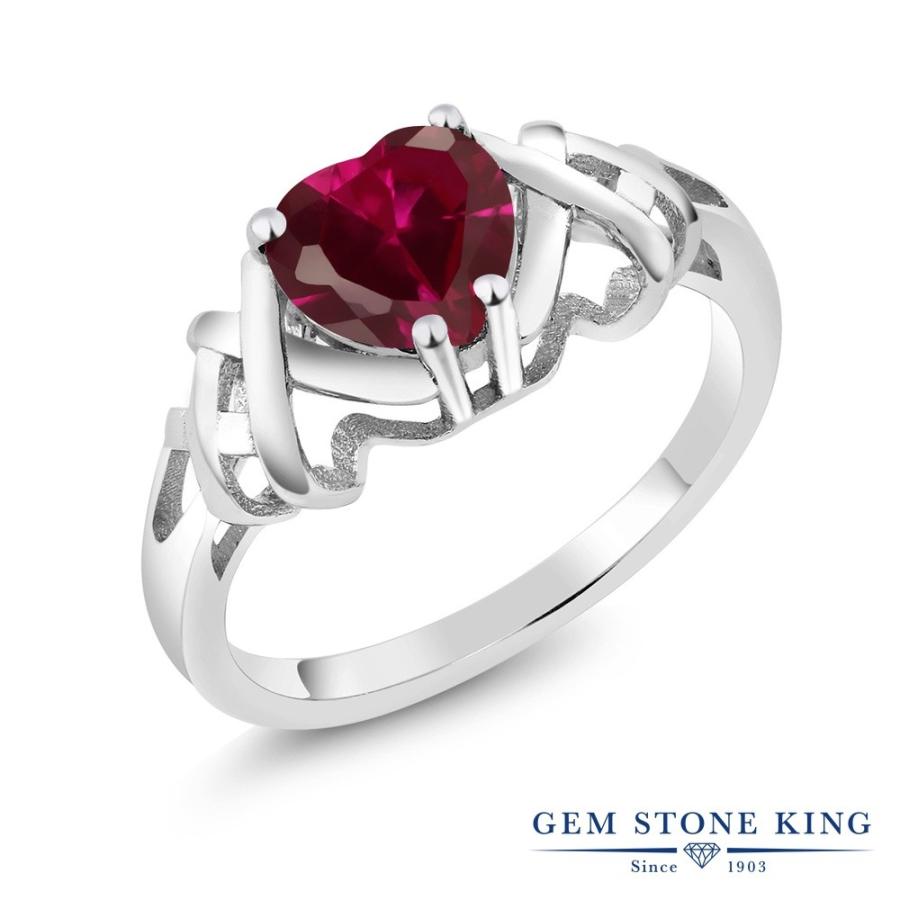 シンセティック ルビー リング レディース 指輪 7月 誕生石 お守り 誕生日プレゼント 女性 ブランド