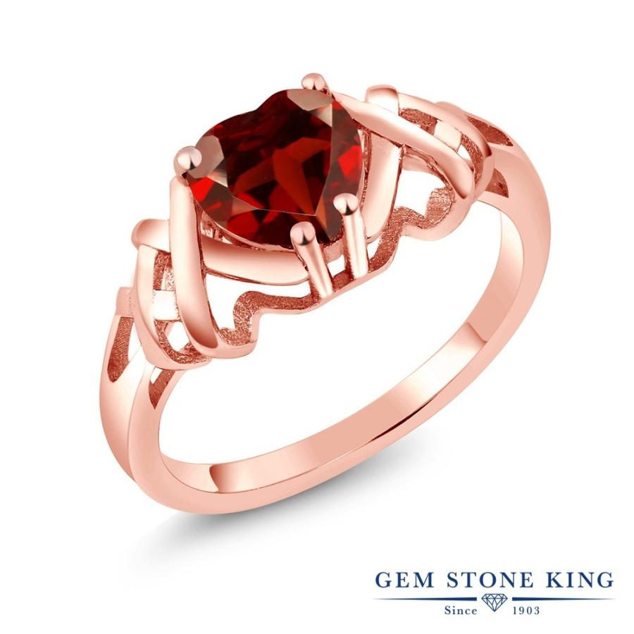 天然 ガーネット リング レディース 指輪 ピンクゴールド 加工 天然石 1月 誕生石 お守り 誕生日プレゼント 女性 ブランド