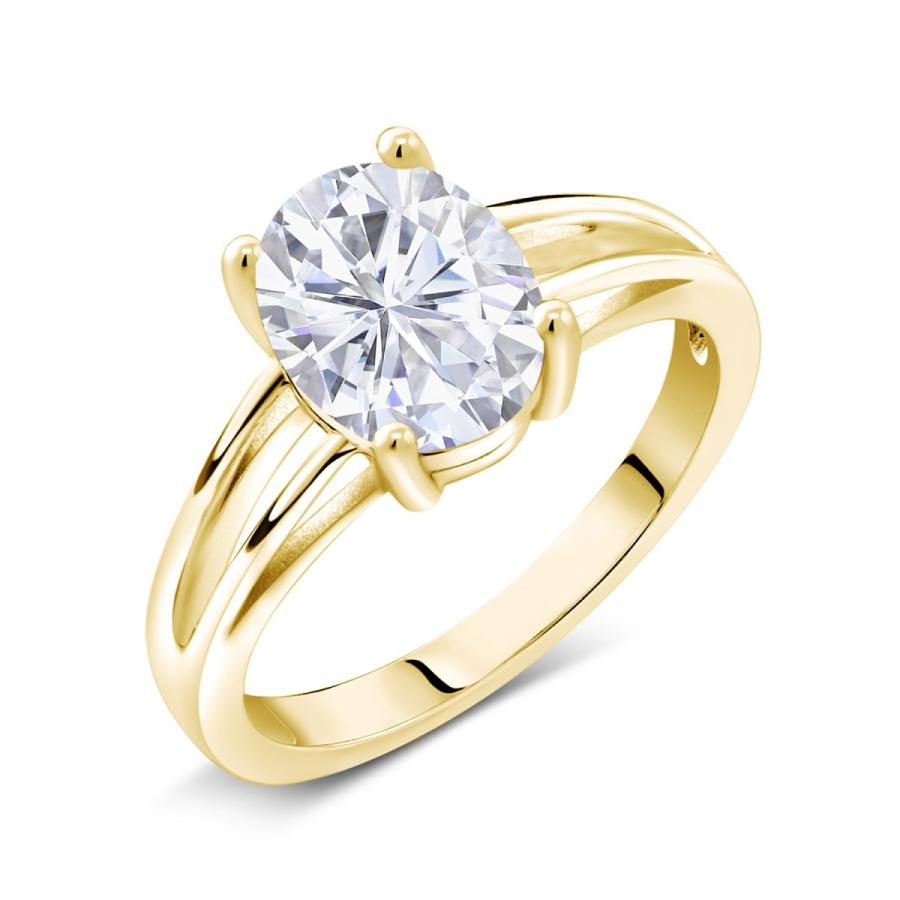 正規品 指輪 レディース リング モアサナイト イエローゴールド 加工 プレゼント 女性 ブランド 【XU7724131688】(27234円)