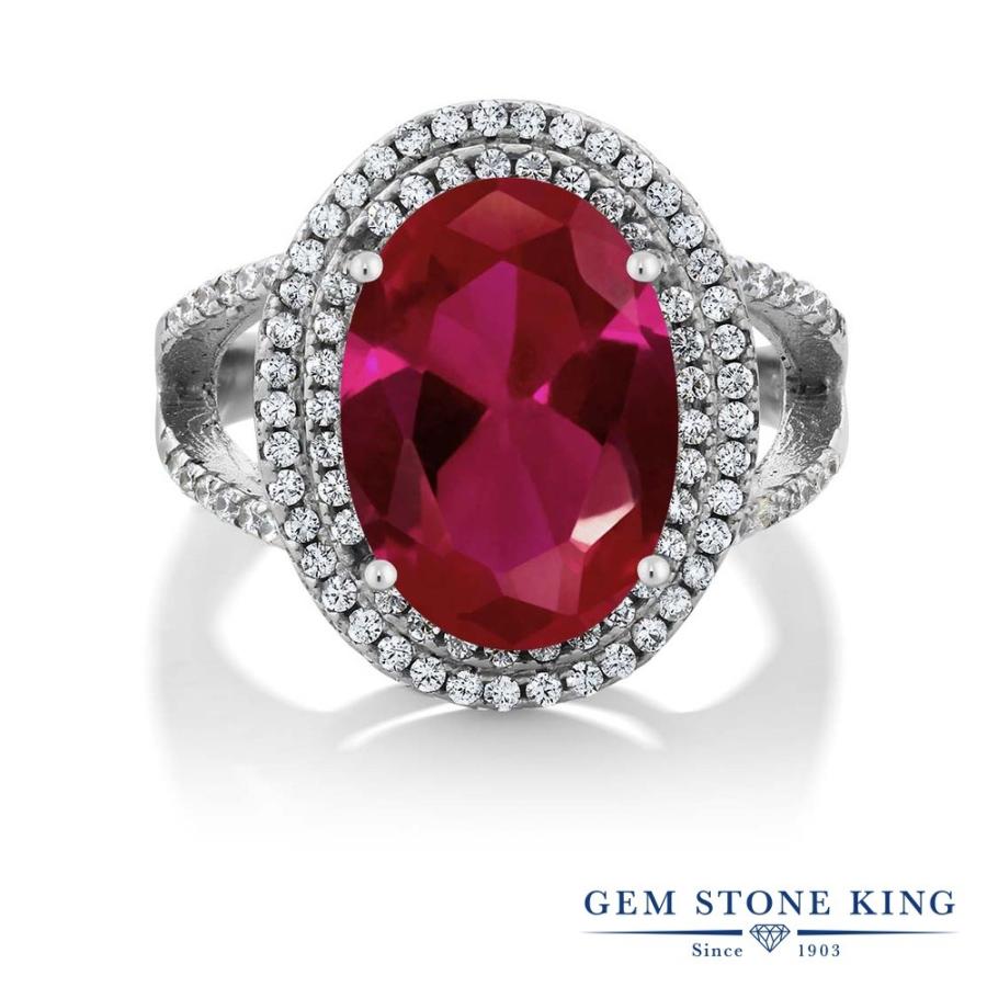 シンセティック ルビー リング レディース 指輪 7月 誕生石 お守り 誕生日プレゼント 女性 ブランド