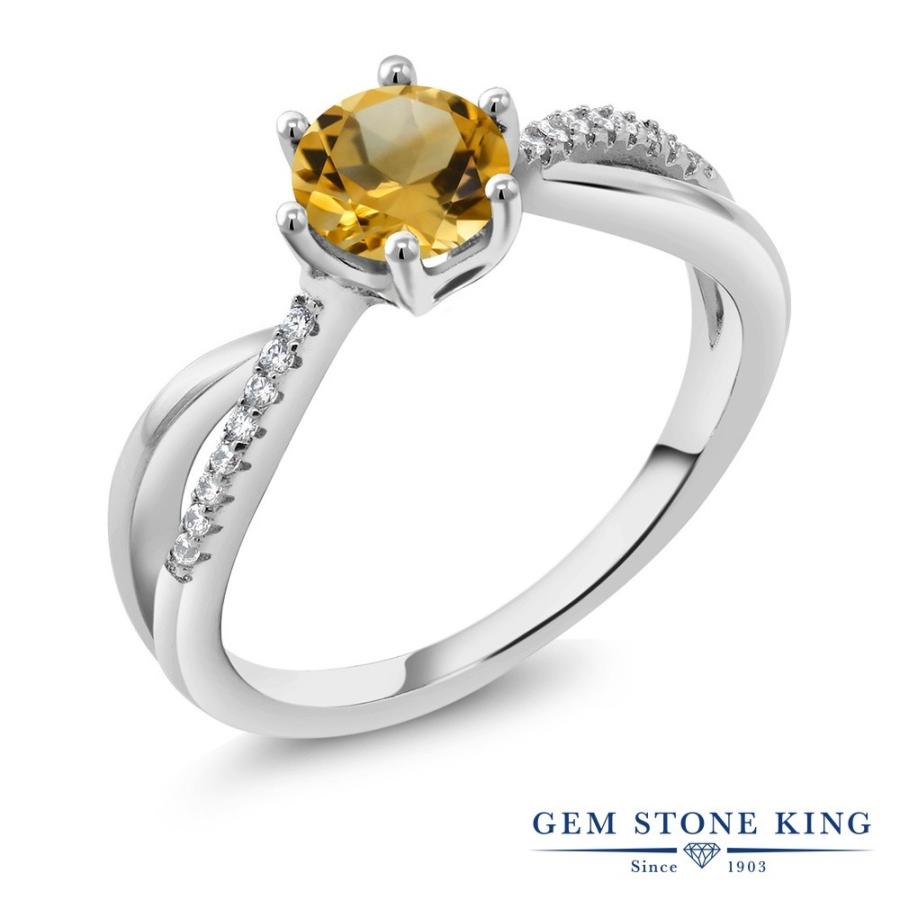 天然 シトリン リング レディース 指輪 天然石 11月 誕生石 お守り 誕生日プレゼント 女性 ブランド