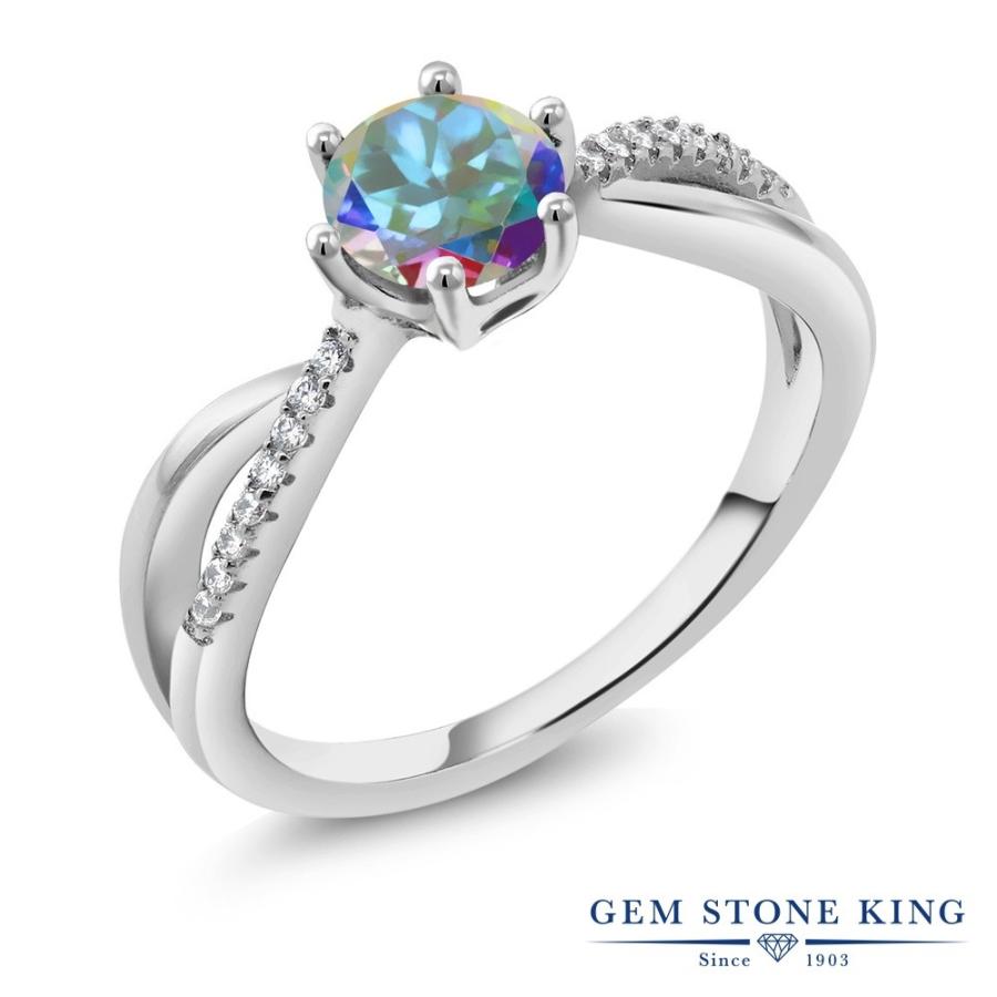 天然 ミスティック トパーズ リング レディース 指輪 天然石 お守り ブランド