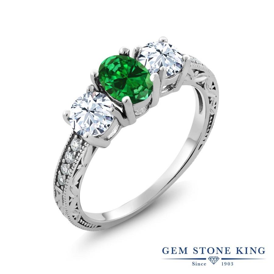 ナノ エメラルド リング レディース 指輪 ブランド