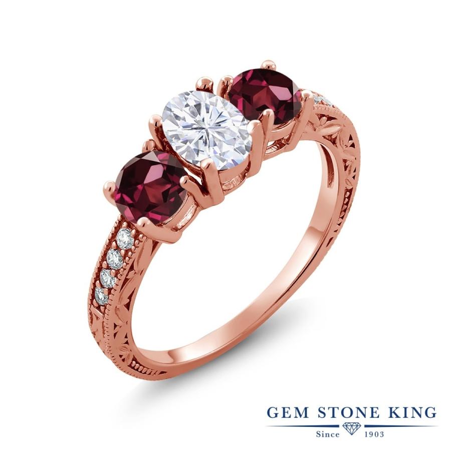 現金特価 Forever Brilliant モアサナイト ピンクゴールド 指輪 レディース 女性 リング 天然 プレゼント ロードライトガーネット ピンクゴールド 加工 プレゼント 女性 嫁 誕生日 湘南こまものや 48b4c6ea Studio J Co