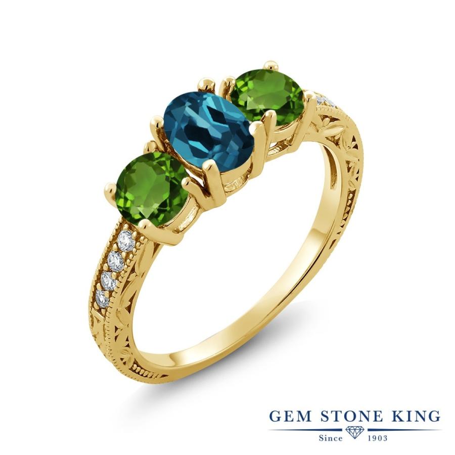 天然 ロンドンブルートパーズ リング レディース 指輪 イエローゴールド 加工 天然石 11月 誕生石 お守り 誕生日プレゼント 女性 ブランド 天然 ロンドンブルートパーズ リング レディース 指輪 天然石 11月