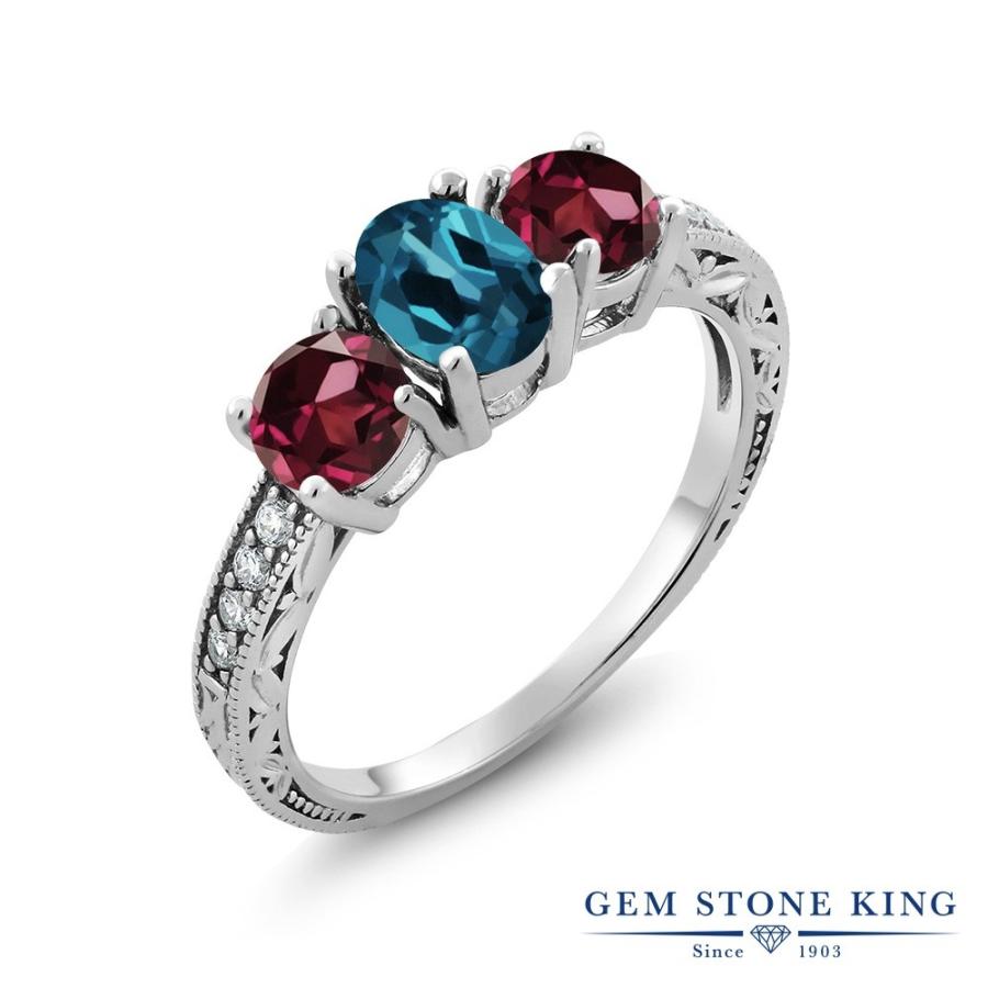 天然 ロンドンブルートパーズ リング レディース 指輪 天然石 11月 誕生石 お守り 誕生日プレゼント 女性 ブランド