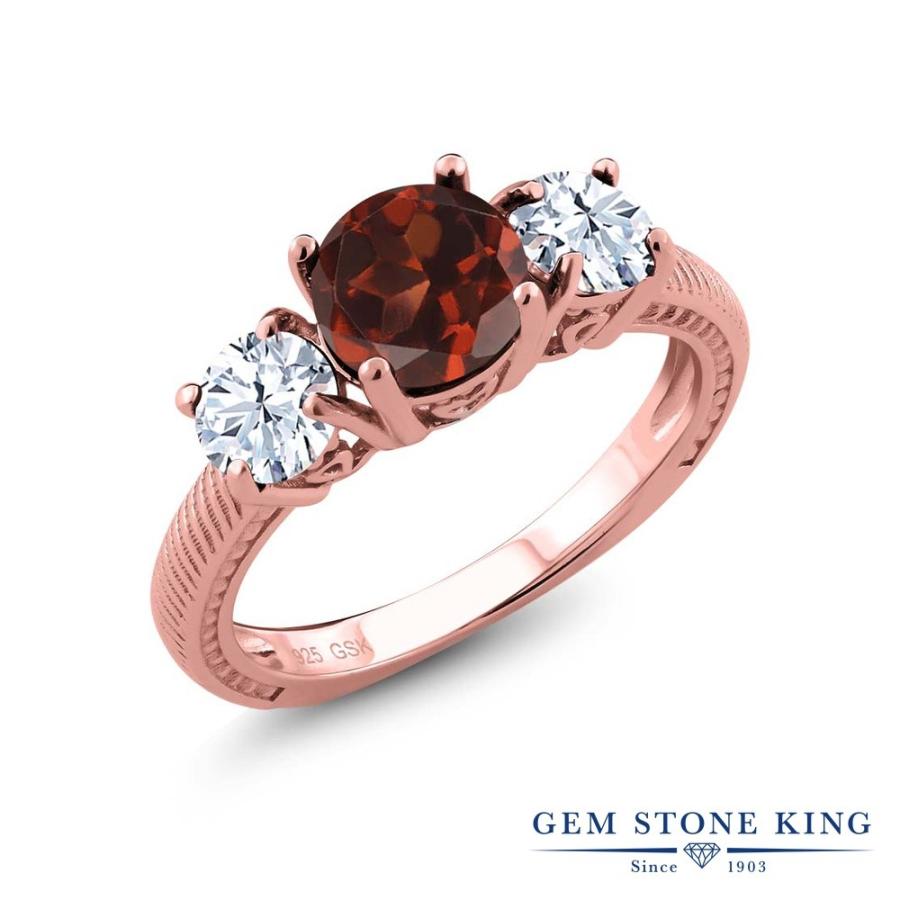 天然 ガーネット リング レディース 指輪 ピンクゴールド 加工 天然石 1月 誕生石 お守り 誕生日プレゼント 女性 ブランド