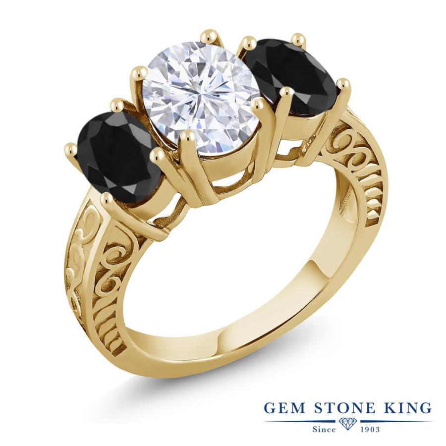 指輪 レディース リング モアサナイト イエローゴールド 加工 プレゼント 女性 ブランド