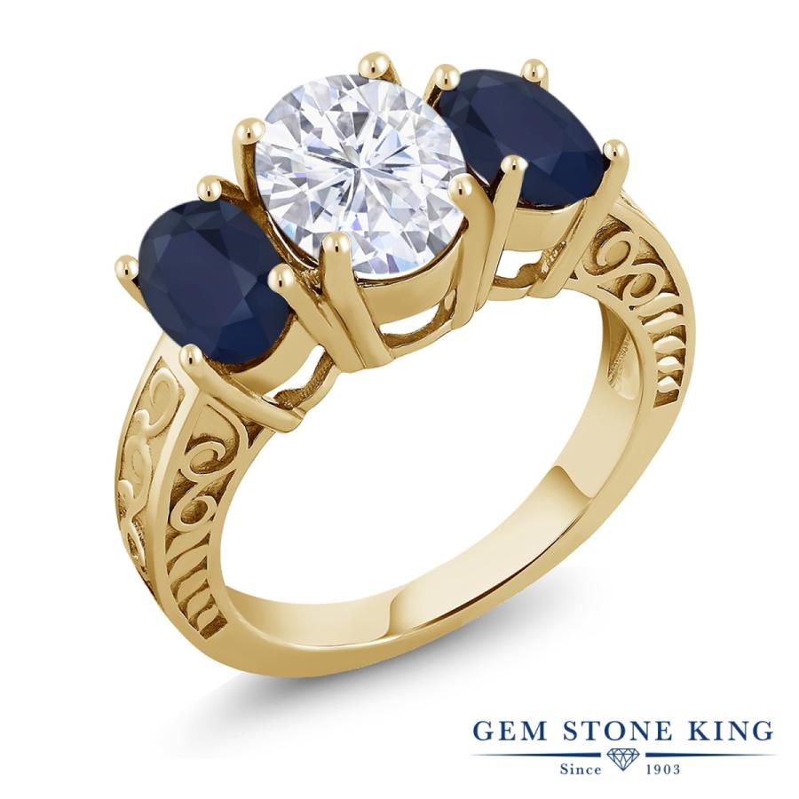 指輪 レディース リング モアサナイト イエローゴールド 加工 プレゼント 女性 ブランド