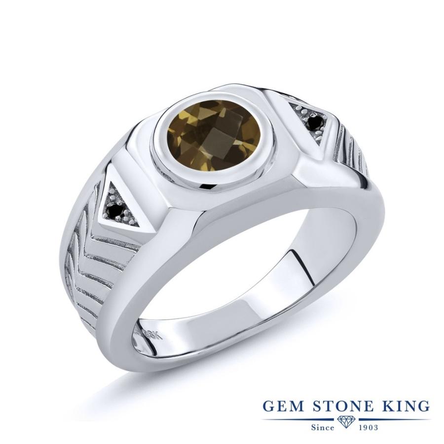 天然 スモーキークォーツ リング レディース 指輪 天然石 お守り ブランド