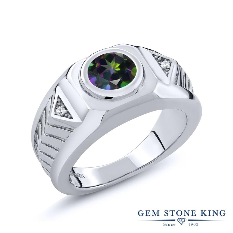 天然 ミスティック トパーズ リング レディース 指輪 天然石 お守り ブランド