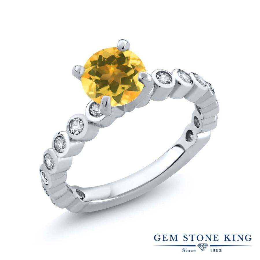 天然 シトリン リング レディース 指輪 天然石 11月 誕生石 お守り 誕生日プレゼント 女性 ブランド