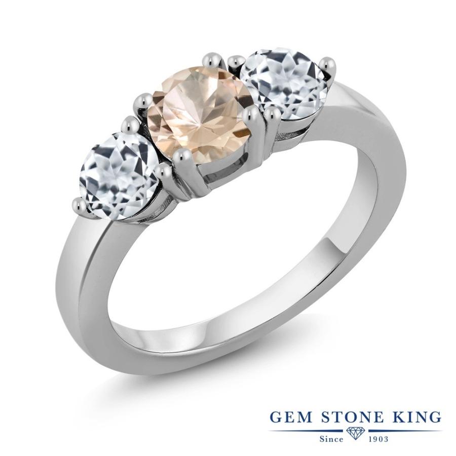 天然 モルガナイト リング レディース 指輪 天然石 4月 誕生石 お守り 誕生日プレゼント 女性 ブランド