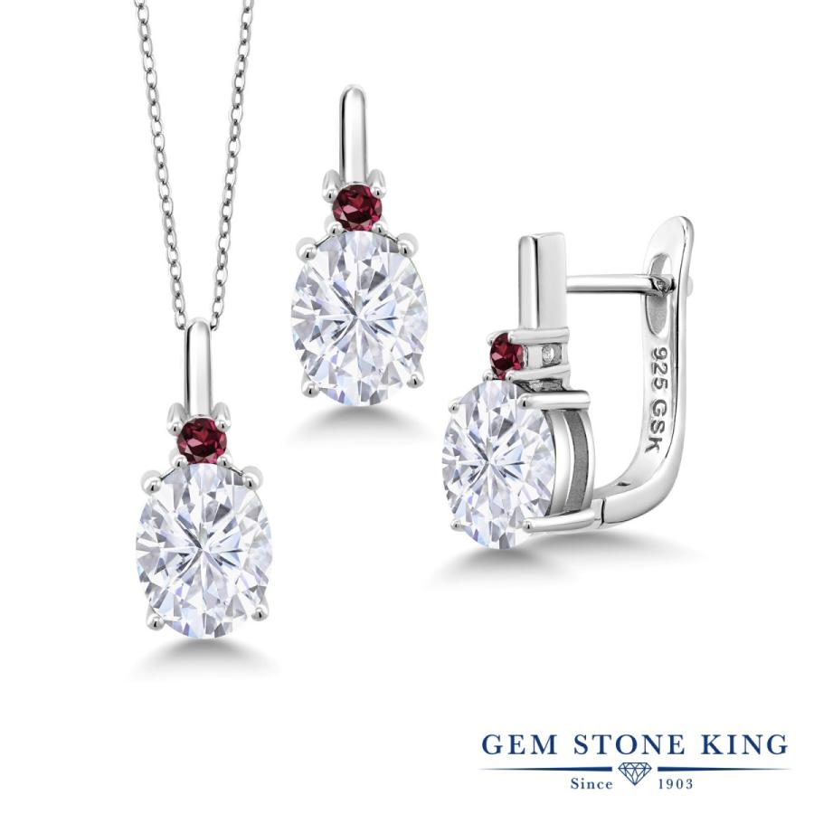 モアサナイト ネックレス ピアス セット レディース プレゼント 女性