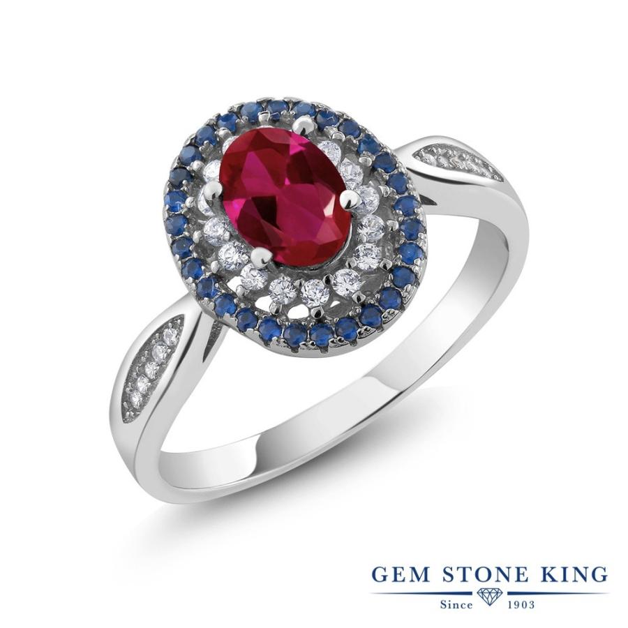 シンセティック ルビー リング 指輪 7月 誕生石 お守り 誕生日プレゼント 女性 ブランド