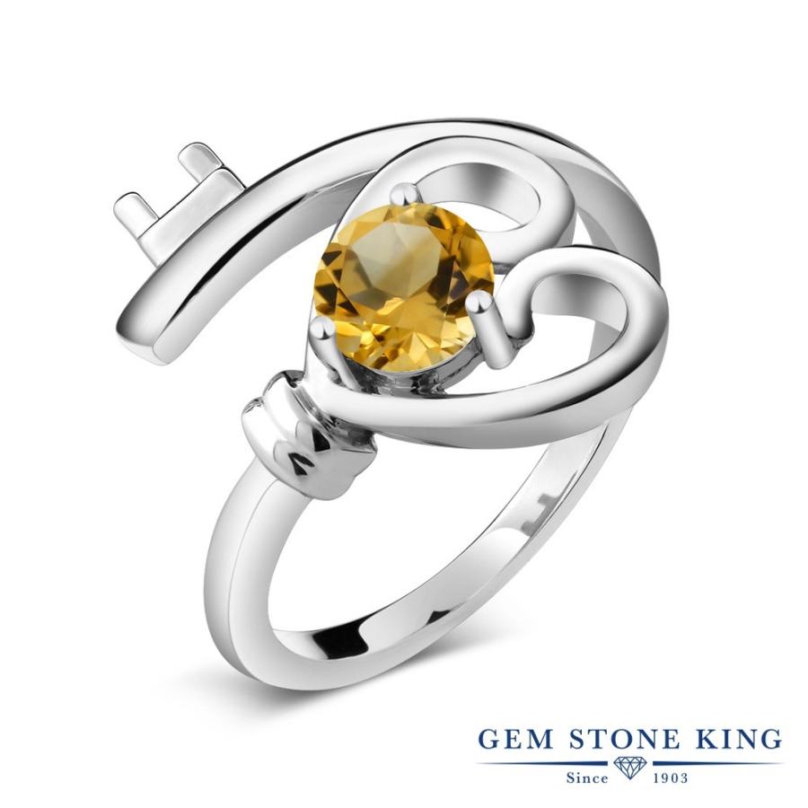 天然 シトリン リング レディース 指輪 天然石 11月 誕生石 お守り 誕生日プレゼント 女性 ブランド