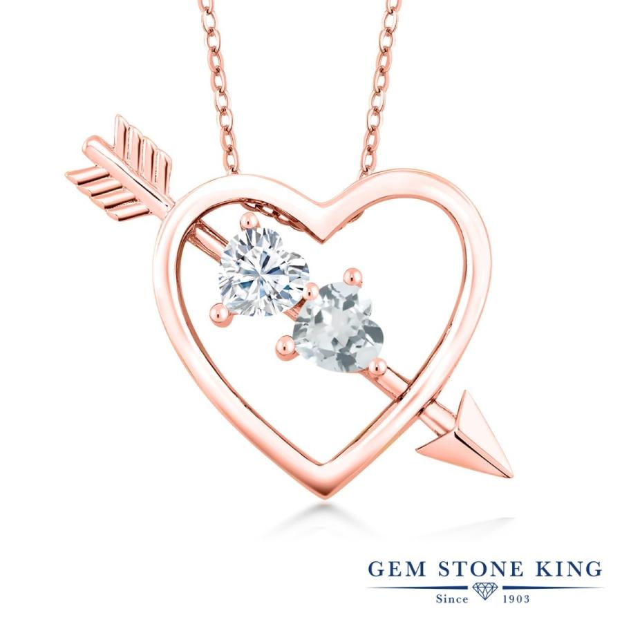 超目玉 Forever Brilliant モアサナイト ネックレス レディース シルバー ピンクゴールド 加工 プレゼント 女性 誕生日 全日本送料無料 Www sciences Africa