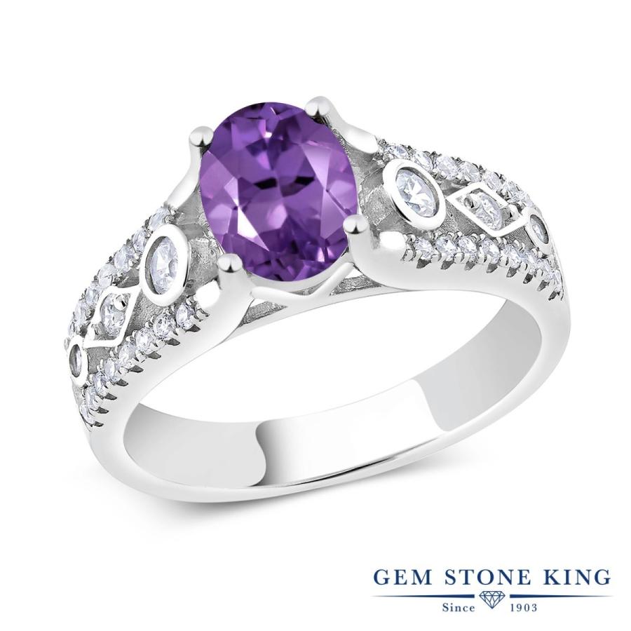 天然 アメジスト リング レディース 指輪 天然石 2月 誕生石 お守り 誕生日プレゼント 女性 ブランド