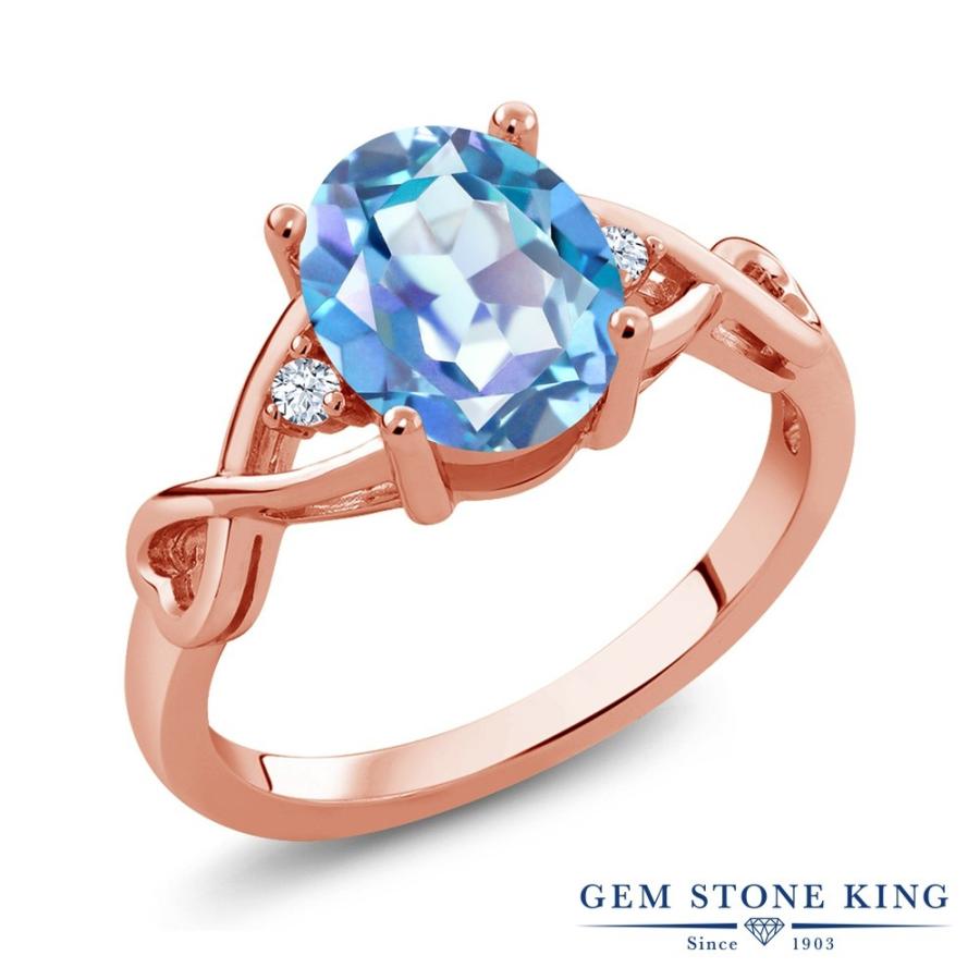 天然 ミスティック クオーツ リング レディース 指輪 ピンクゴールド 加工 天然石 お守り ブランド