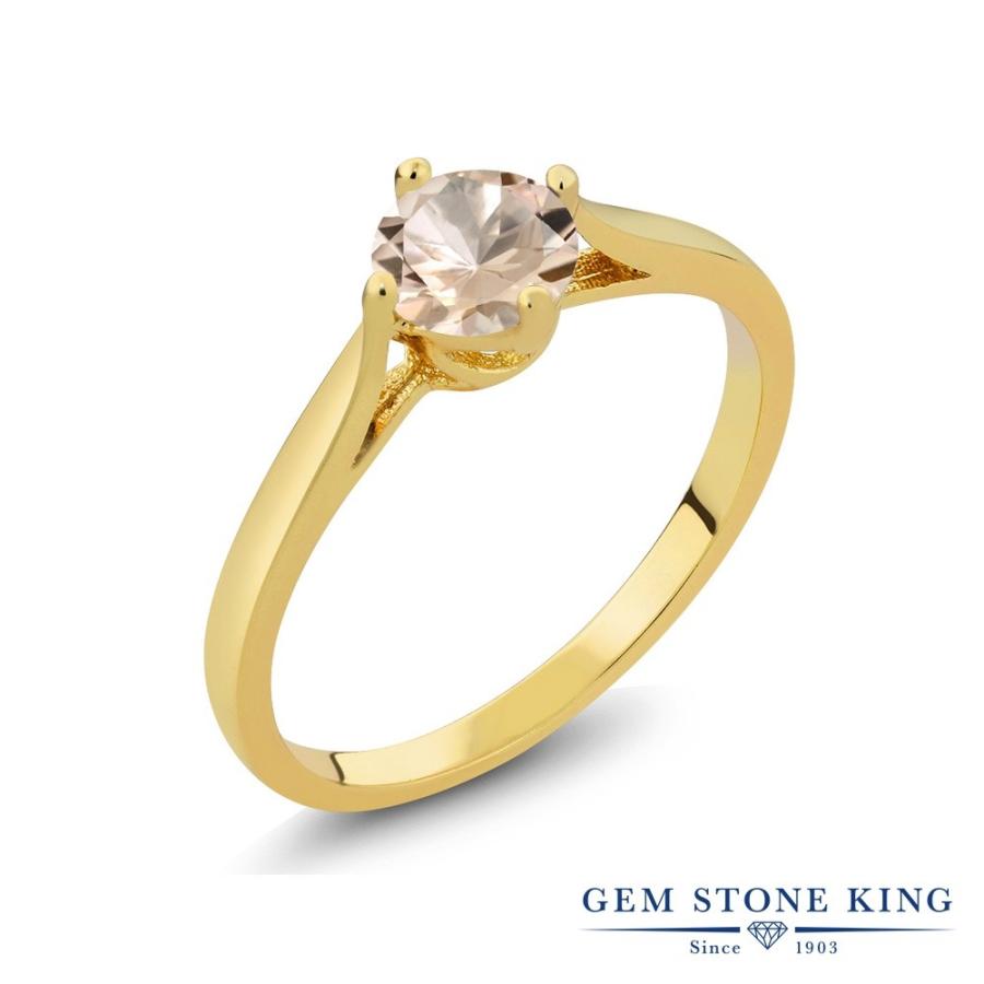 天然 モルガナイト リング レディース 指輪 ブラス 天然石 4月 誕生石 お守り 誕生日プレゼント 女性 ブランド