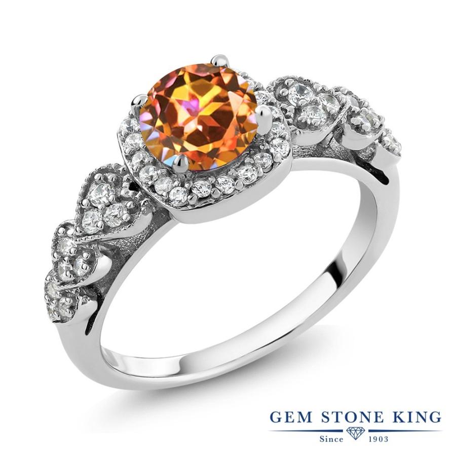 天然 ミスティック トパーズ リング レディース 指輪 天然石 お守り ブランド