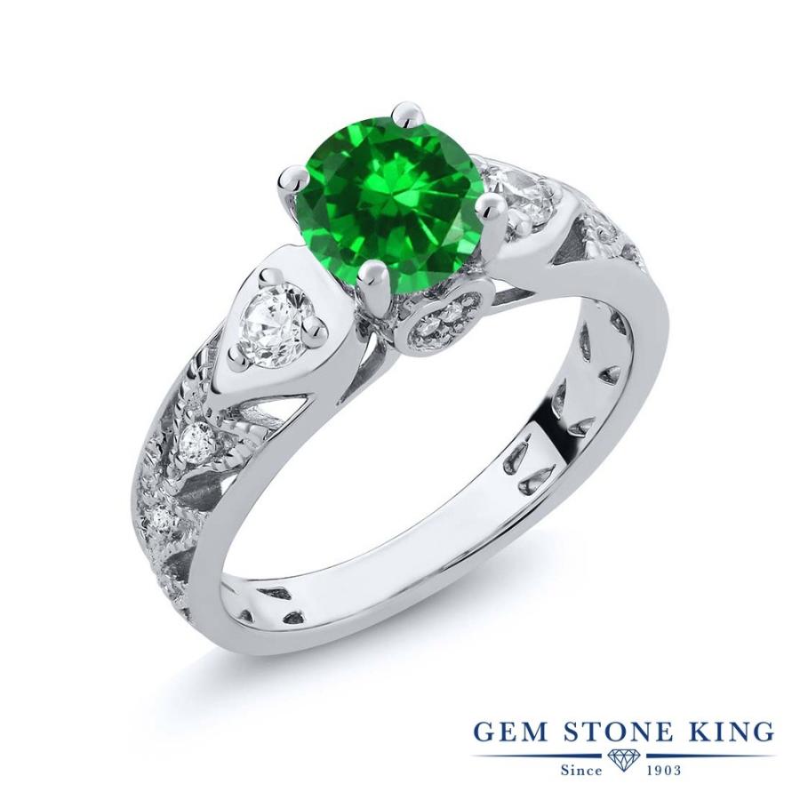 ナノ エメラルド リング レディース 指輪 ブランド