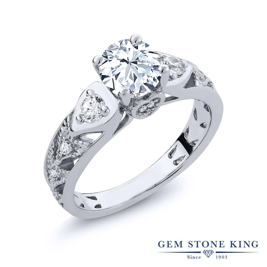 ホワイト ジルコニア リング レディース 指輪 CZ プレゼント 女性 ブランド