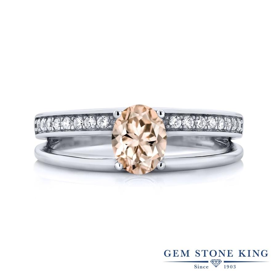 天然 モルガナイト リング レディース 指輪 天然石 4月 誕生石 お守り 誕生日プレゼント 女性 ブランド