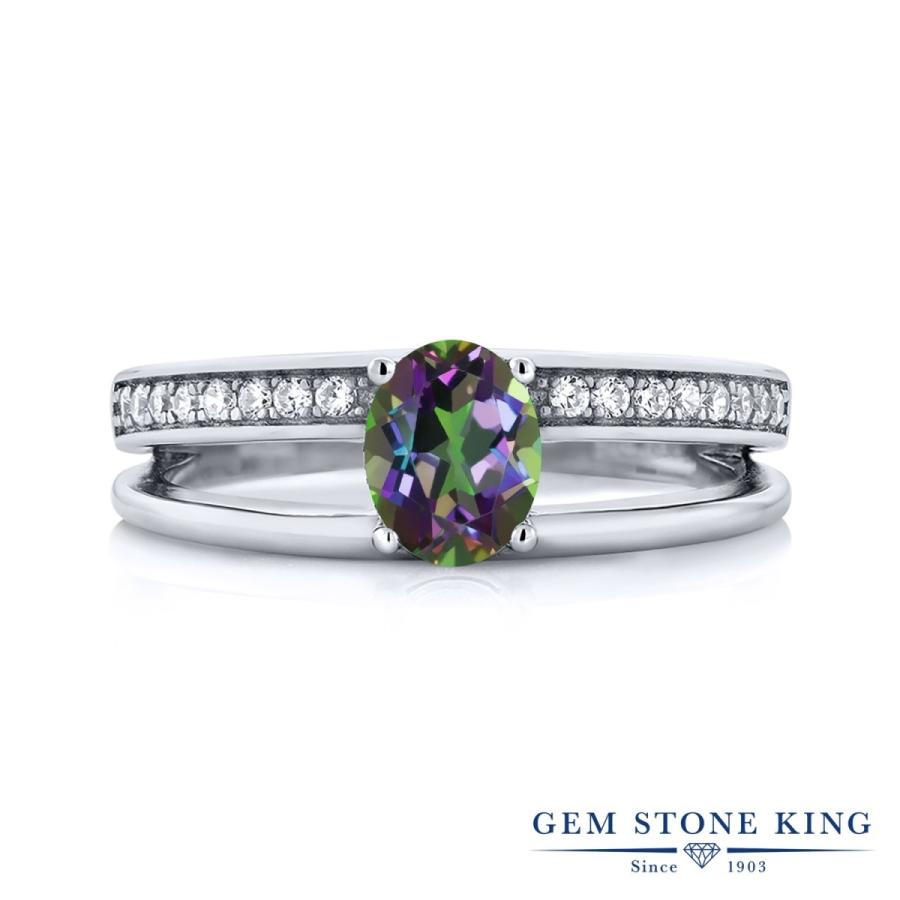 天然 ミスティック トパーズ リング レディース 指輪 天然石 お守り ブランド