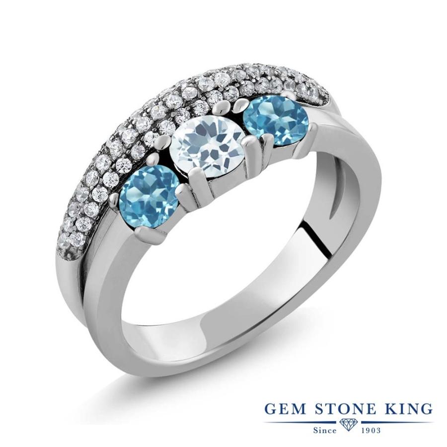 天然 アクアマリン リング レディース 指輪 天然石 3月 誕生石 お守り 誕生日プレゼント 女性 ブランド