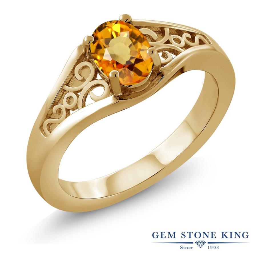 イエローサファイヤリング オーダーメイド ハンドメイドイエロー