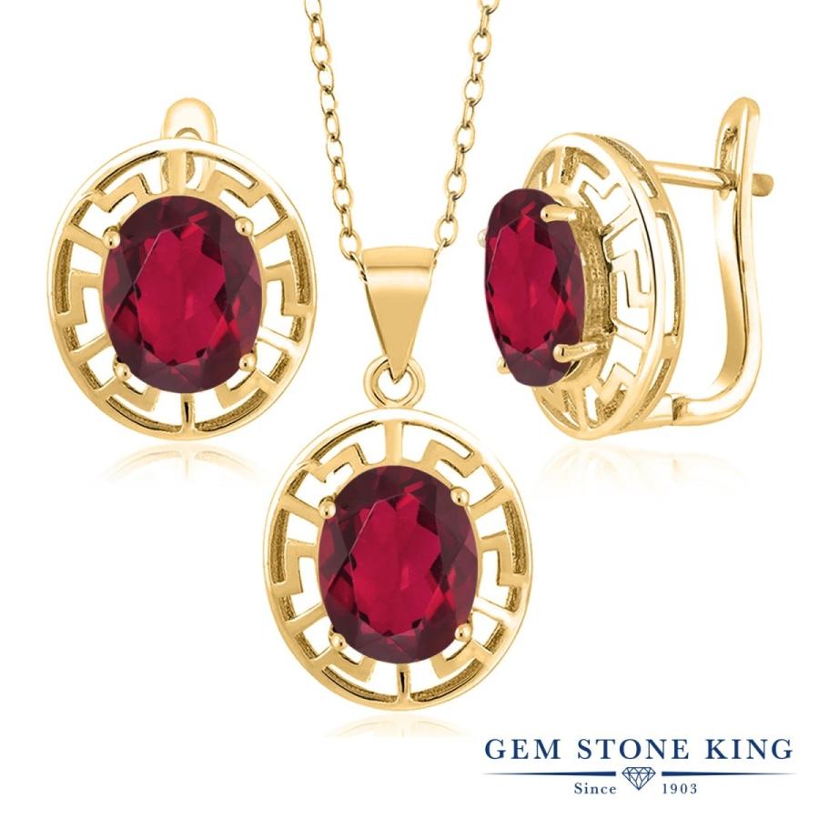 天然 ミスティック クオーツ ネックレス ピアス セット レディース イエローゴールド 加工 天然石 お守り フープ