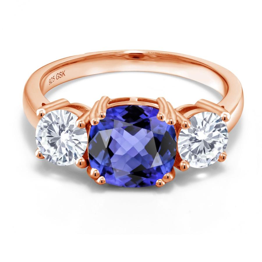 天然 タンザナイト リング レディース 指輪 天然石 12月 誕生石 ブランド K18WG ホワイトゴールド ダイヤモンド OTHER ネックレス