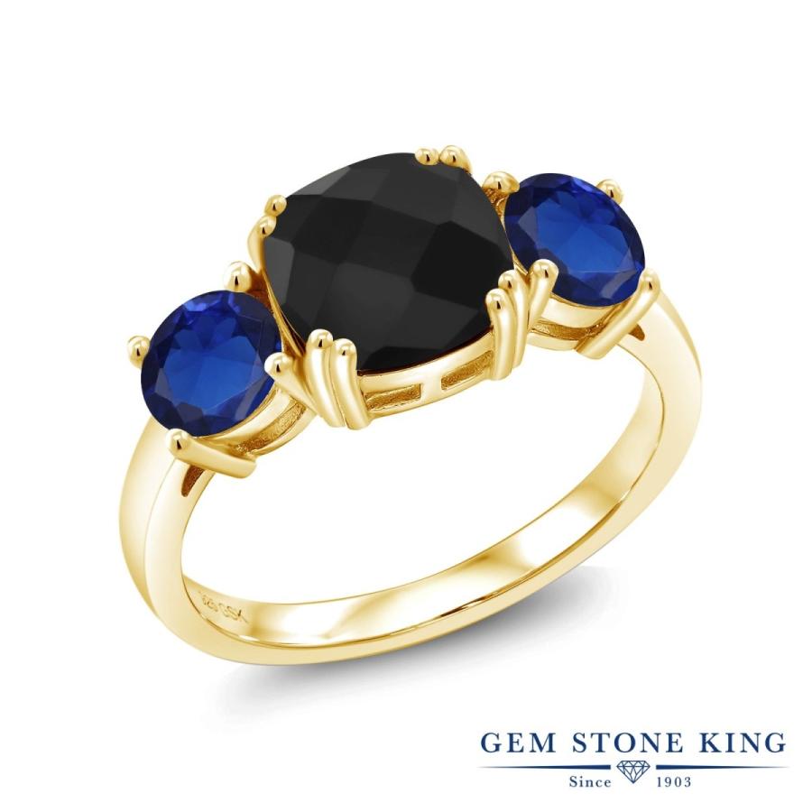 天然 オニキス リング レディース 指輪 イエローゴールド 加工 天然石 8月 誕生石 お守り 誕生日プレゼント 女性 ブランド