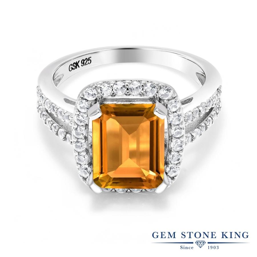 天然 シトリン リング レディース 指輪 天然石 11月 誕生石 お守り 誕生日プレゼント 女性 ブランド