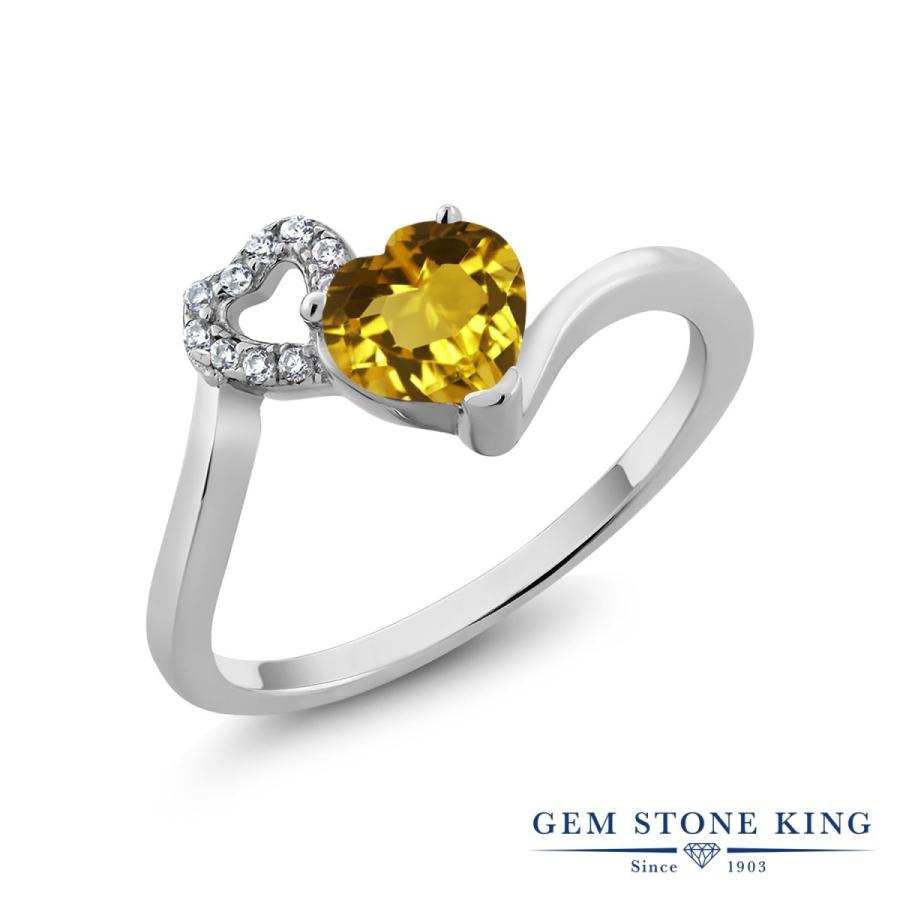 天然 シトリン リング レディース 指輪 天然石 11月 誕生石 お守り 誕生日プレゼント 女性 ブランド