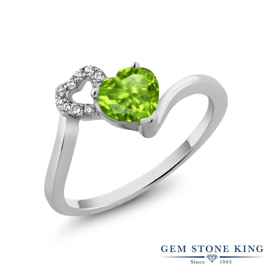 天然 ペリドット リング レディース 指輪 天然石 8月 誕生石 お守り 誕生日プレゼント 女性 ブランド