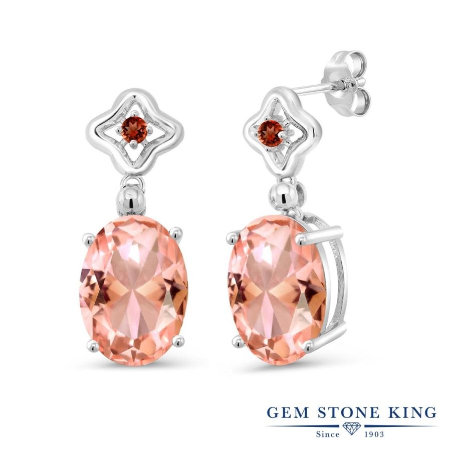 安いそれに目立つ ナノ モルガナイト ピアス レディース 大粒 ぶら下がり 揺れる 金属アレルギー対応 高速配送 Kslcity Com My